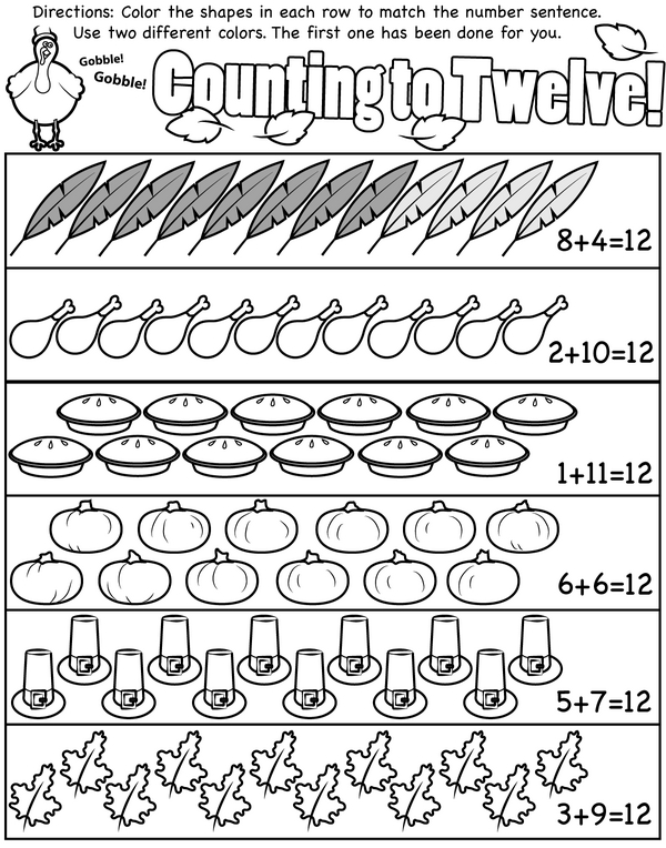 Crayon Math: Making 12