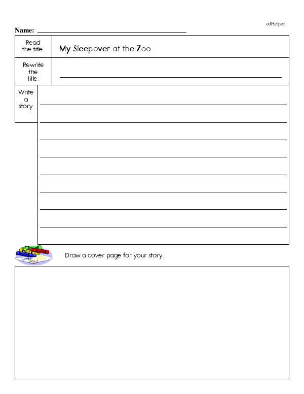 Read the Title, Write a Story, and Draw a Picture