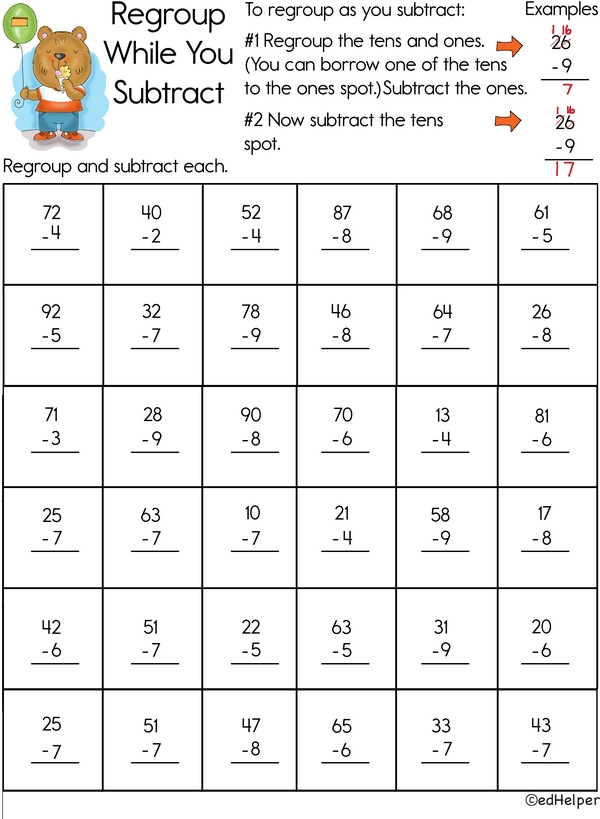 Subtraction Pro: Regrouping Practice