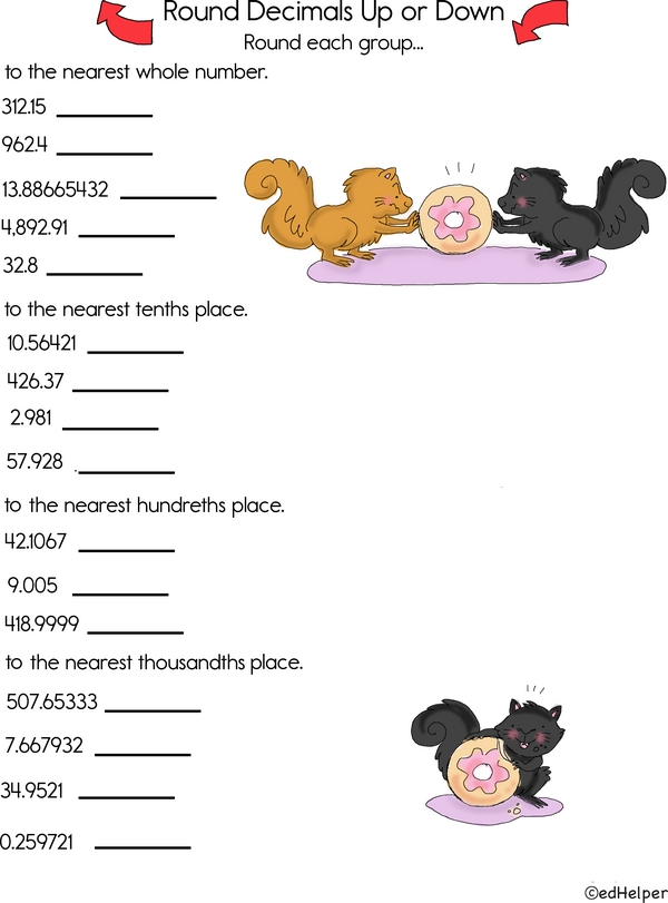 Decimals in Action: Round Up or Down
