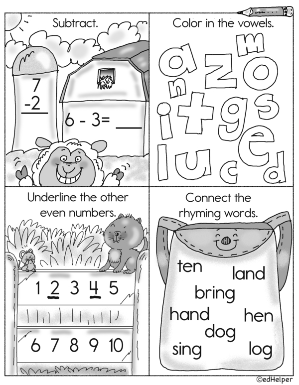 More Than Taking Away: Fun Math and Word Puzzles