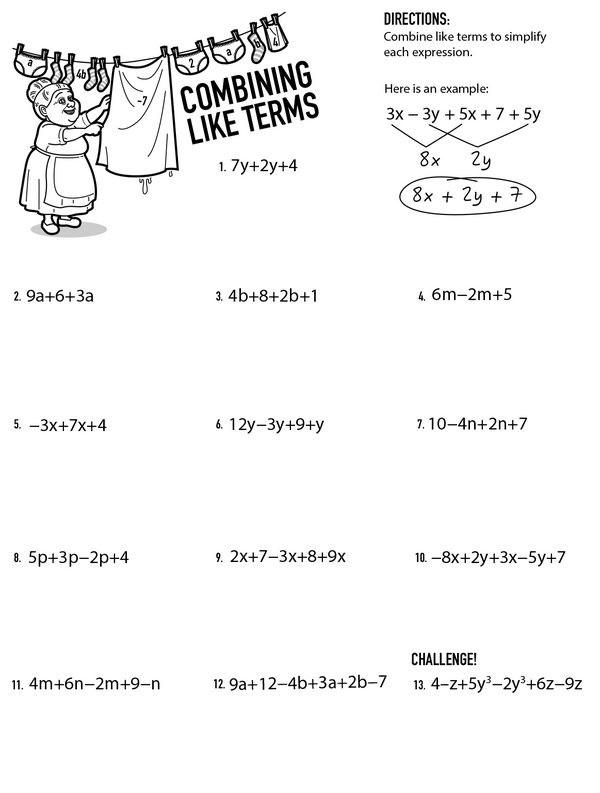 Like Terms Lab: Expression Makeover