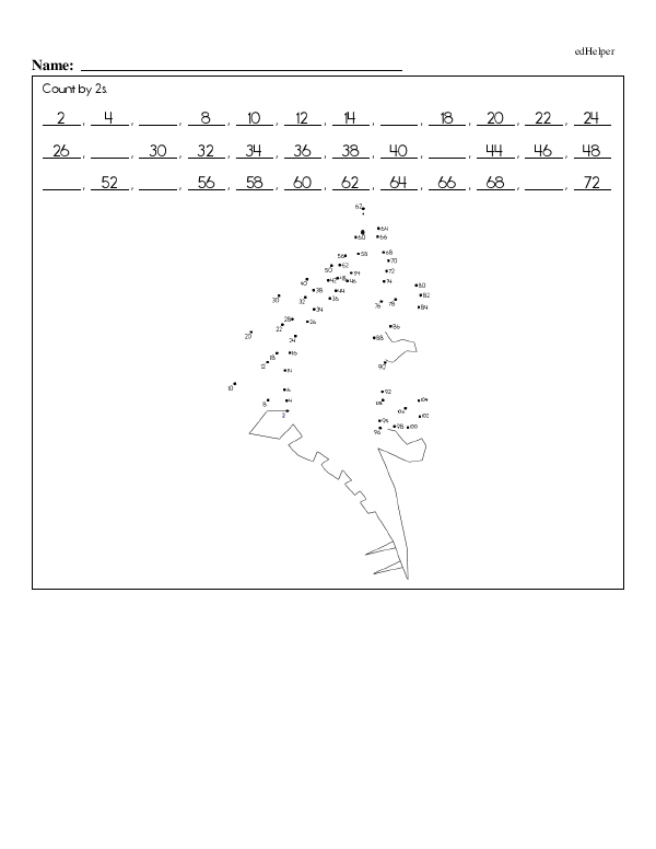 Skip Counting Challenge: Connect the Dots