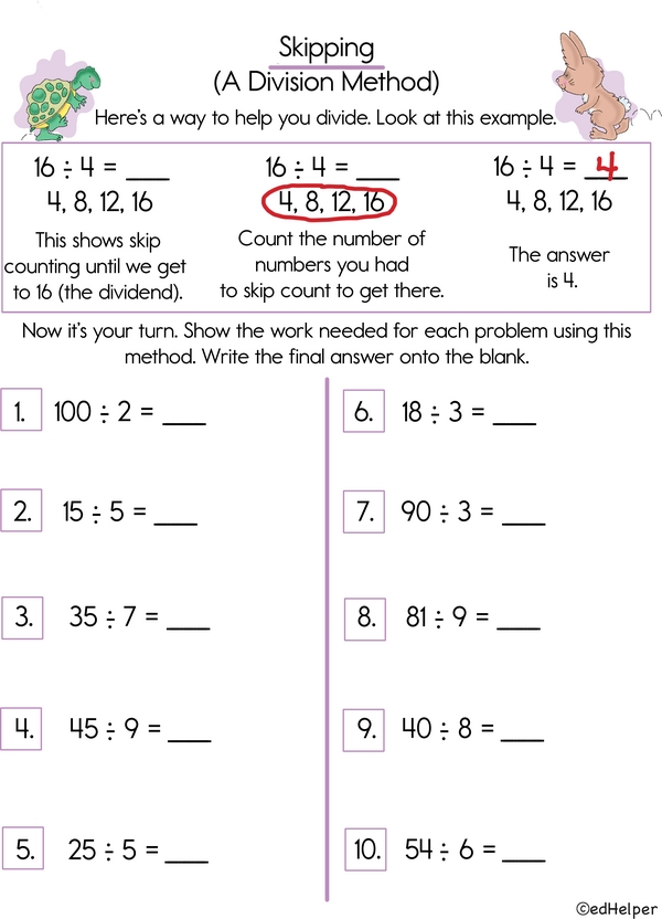 Hop, Skip, Count: Divide Fun