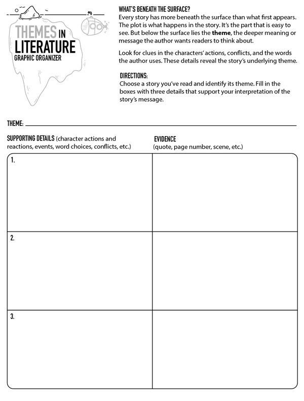 Theme Detectives: Read Between the Lines