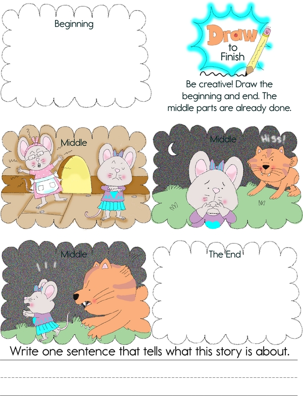 Draw and Tell: Start to Finish