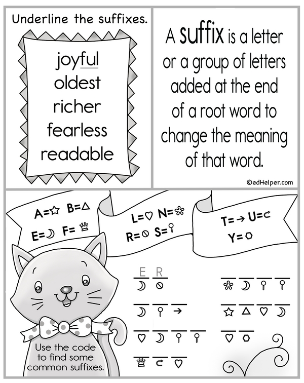 The End of a Word: All About Suffixes