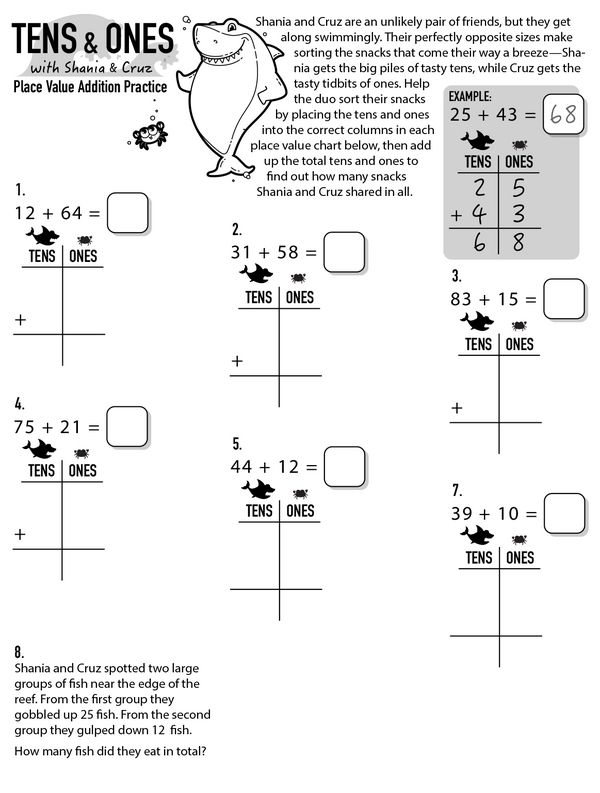 Snack Time Math: Place Value