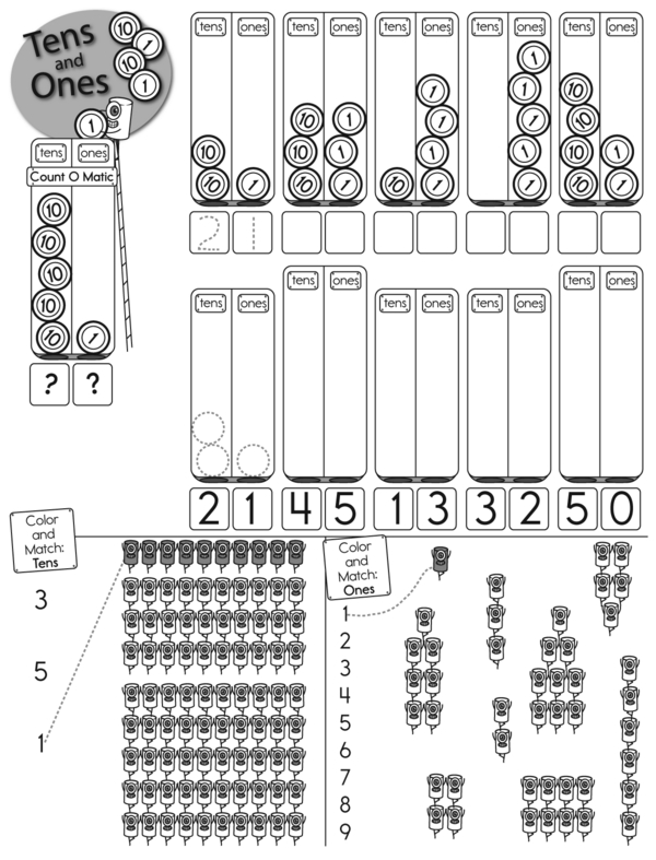 Number Puzzles: Let's Count, Add, and Explore