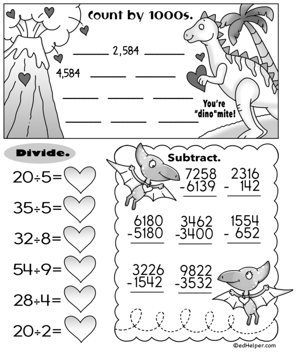 Math Mania: Brainy Valentine Puzzles