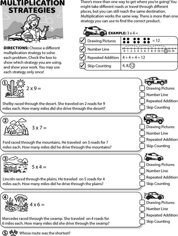 Multiply Your Way: Four Strategies