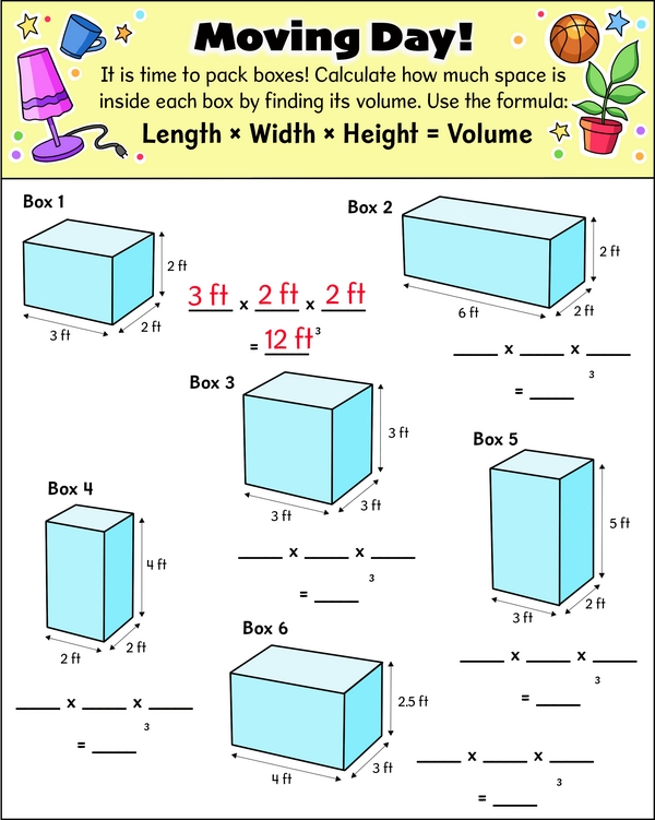 Box It Up: Find the Volume