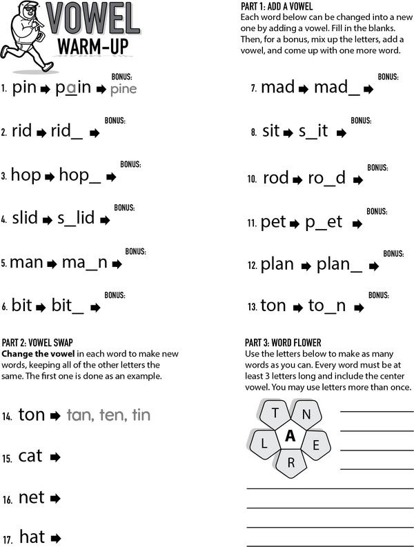 Vowel Power: Fun with Words