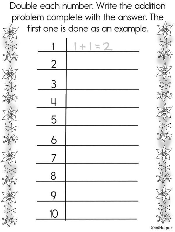 Math Is Fun: Let's Double It