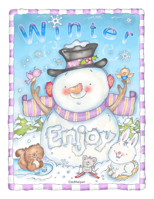 Snowy Smiles - Poster