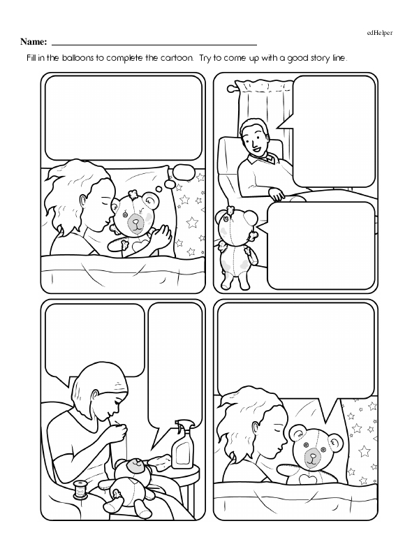 Write the Dialog For a Comic: A Creative Storytelling Exercise